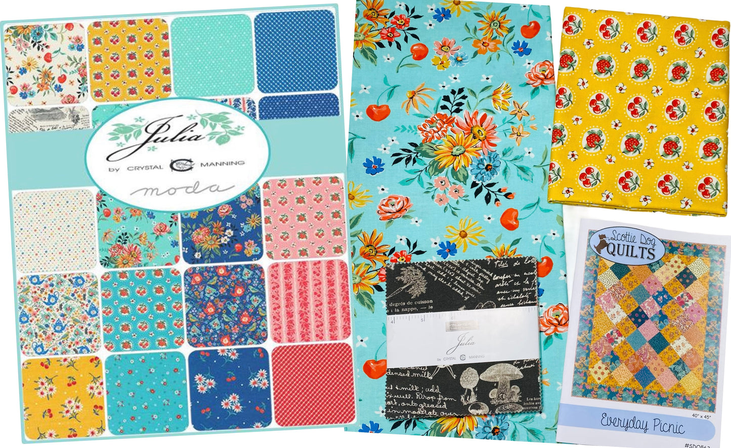 Moda Crystal Manning Julia Quilt Kit