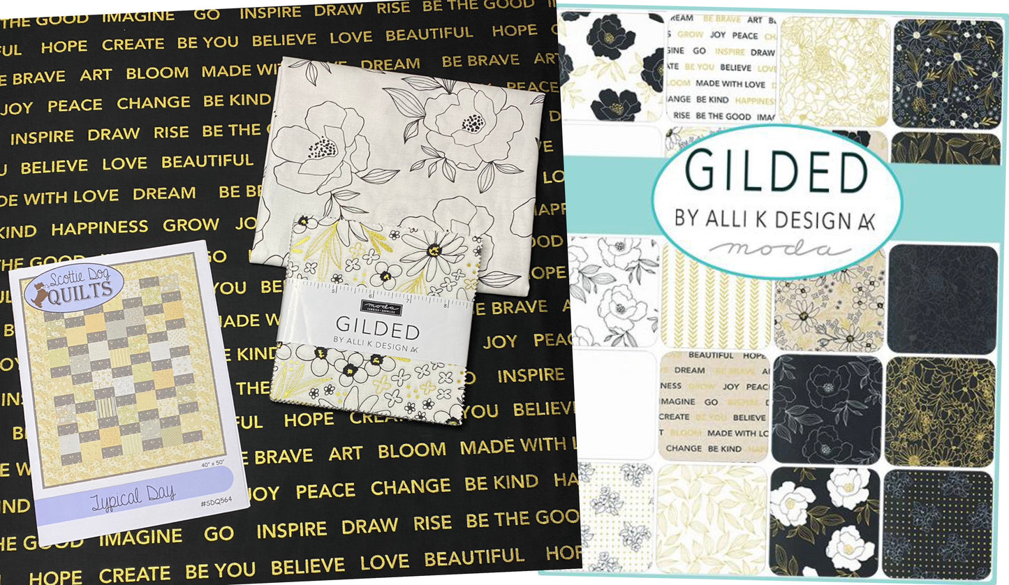 Moda Gilded Quilt Kit
