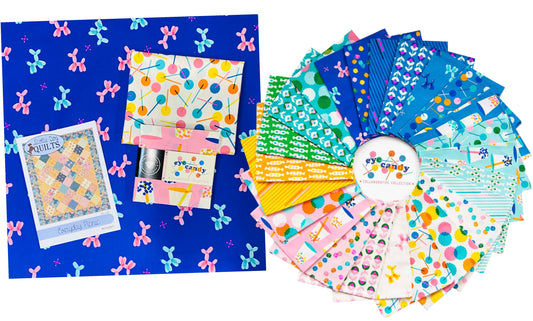 Ruby Star Eye Candy Quilt Kit