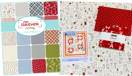 Moda Sweetwater On Dasher Christmas Quilt Kit