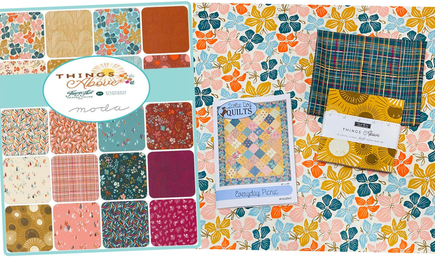Moda Fancy That Design House Things Above Quilt Kit