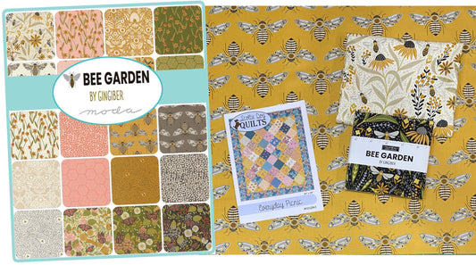 Moda Gingiber Bee Garden Quilt Kit