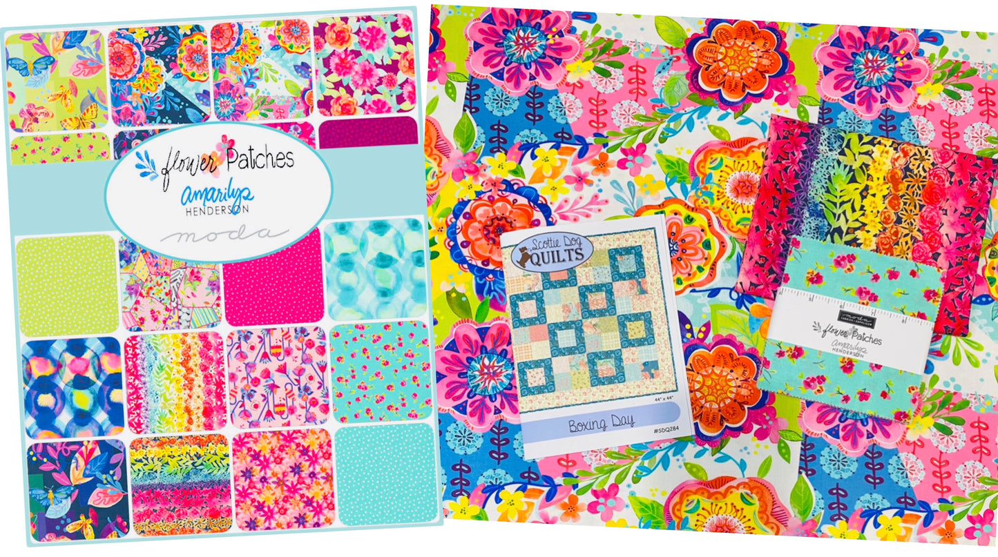Moda Flower Patches Quilt Kit