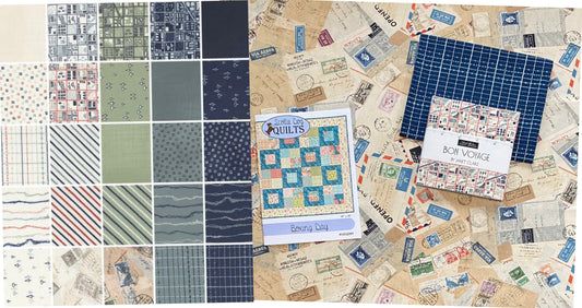 Janet Clare Bon Voyage Quilt Kit