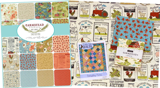 Moda Stacy Iest Hsu Farmstead Quilt Kit