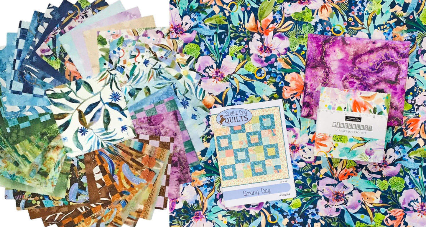 Moda Wanderlust Watercolors Quilt Kit