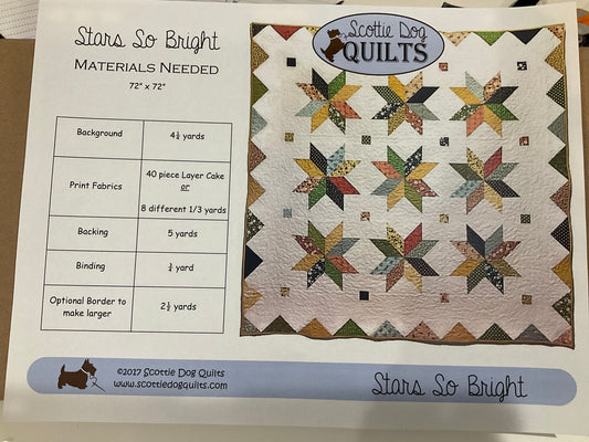 Stars So Bright Quilt Pattern