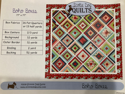 Boho Boxes Quilt Pattern