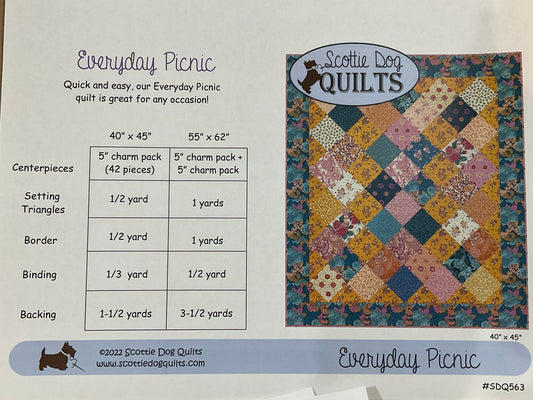 Everyday Picnic Quilt Pattern