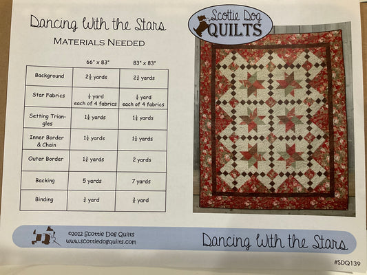 Dancing With The Stars Quilt Pattern