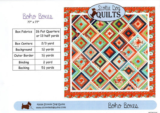 Boho Boxes Quilt Pattern