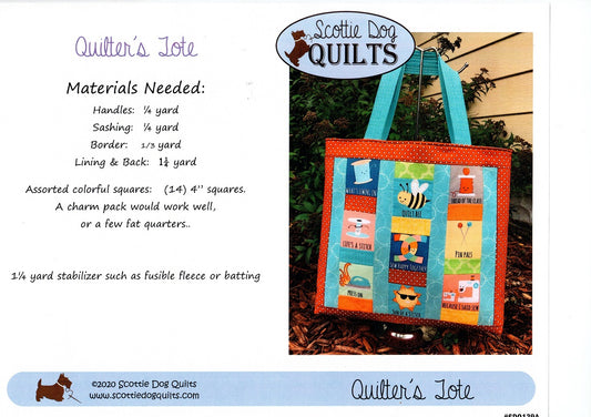 Quilters Tote Bag Pattern