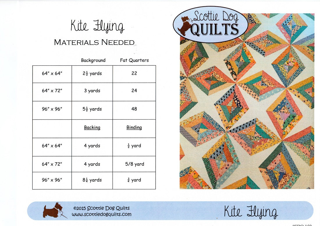 Kite Flying Quilt Pattern