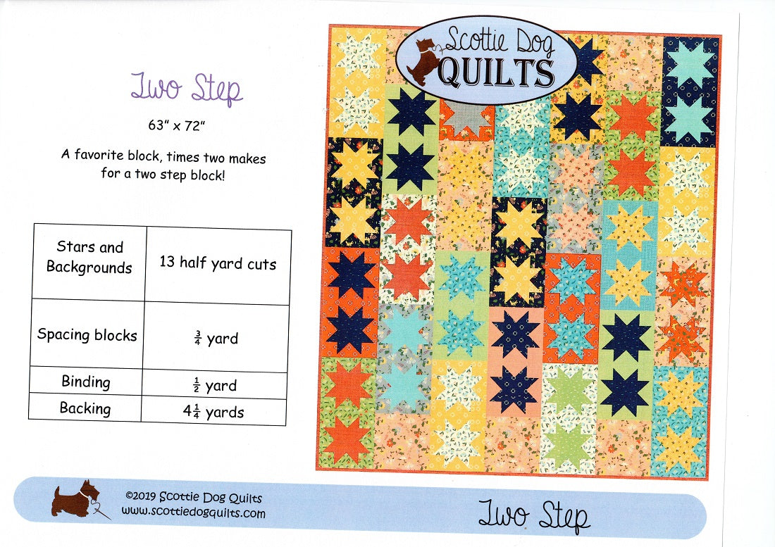 Two step Quilt Pattern