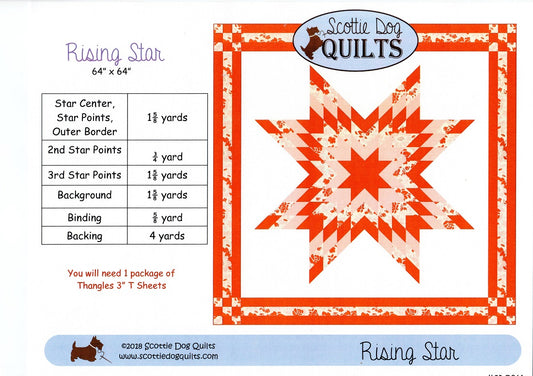 Rising Star Quilt Pattern