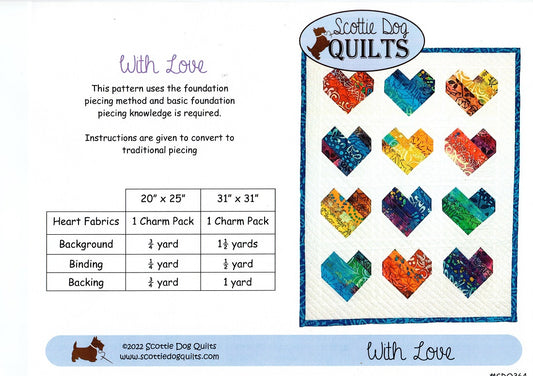 With Love Quilt Pattern