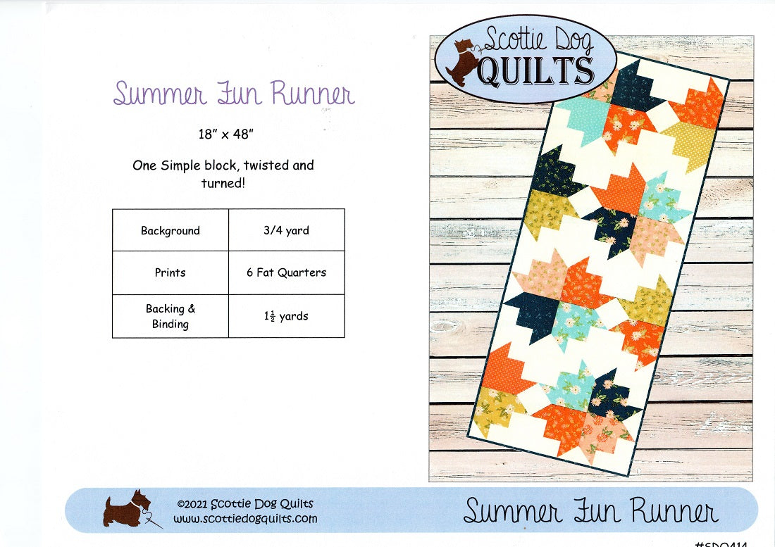 Summer Fun Runner Table Runner Pattern